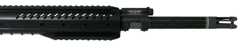 Christensen Arms CA-15 Recon silver receiver, carbon wrap 223, 16 inch bbl, Magpul CTR stock, one 30
