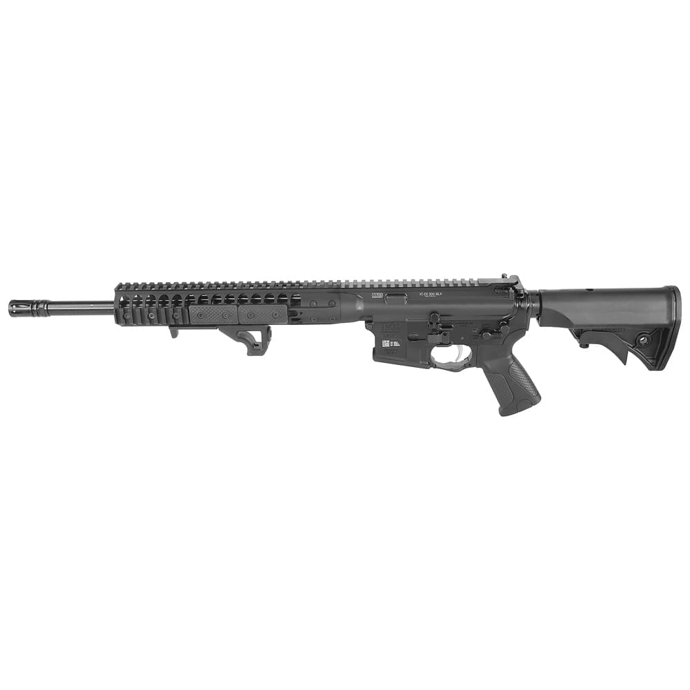 LWRC ICDI Direct Impingement .300 Blackout 16" Blk CA Compliant Rifle ICDIR3B16CAC