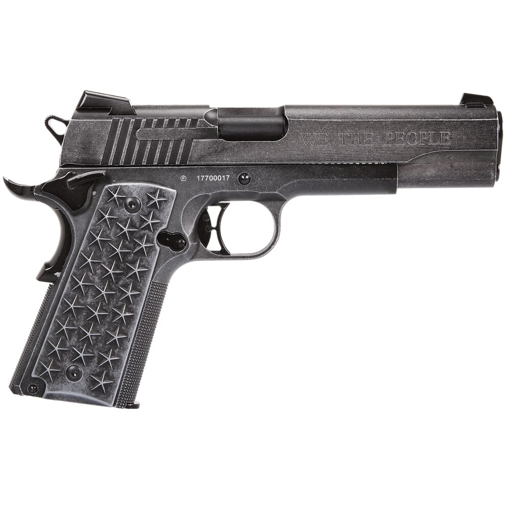 Sig Sauer 1911 Air We the People 4.5mm Cal CO2 Steel BB Gun w/Contrast Metal Sights AIR-1911WTP-BB