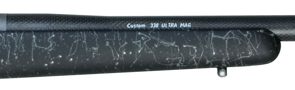 Christensen Arms Carbon One Custom -Rem SS RH - 338 RUM 26in - Brake - Classic Stock Black with Gray