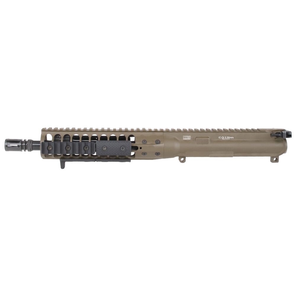 LWRC ICDI Direct Impingement 5.56mm NATO 10.5" 1:7" 1/2x28 Bbl Patriot Brown Complete Upper Receiver ICDIU5UBC10