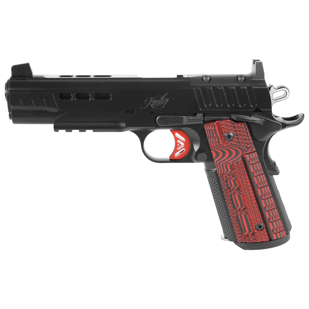 Kimber 1911 Rapide Heat .45 ACP 5.5" Bbl 8rd Optics Ready Black/Red Pistol 3000452