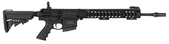 Smith & Wesson M&P 10 308 Win 18" Troy Rail