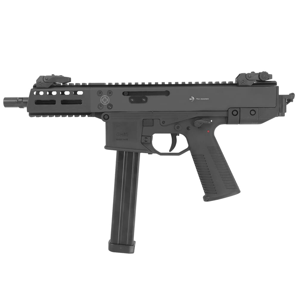 B&T GHM45 .45 ACP Semi-Auto Pistol w/ (2) 17rd Mags, Sling, Cleaning Kit, Case and Swiss Serial Number BT-450004-Swiss
