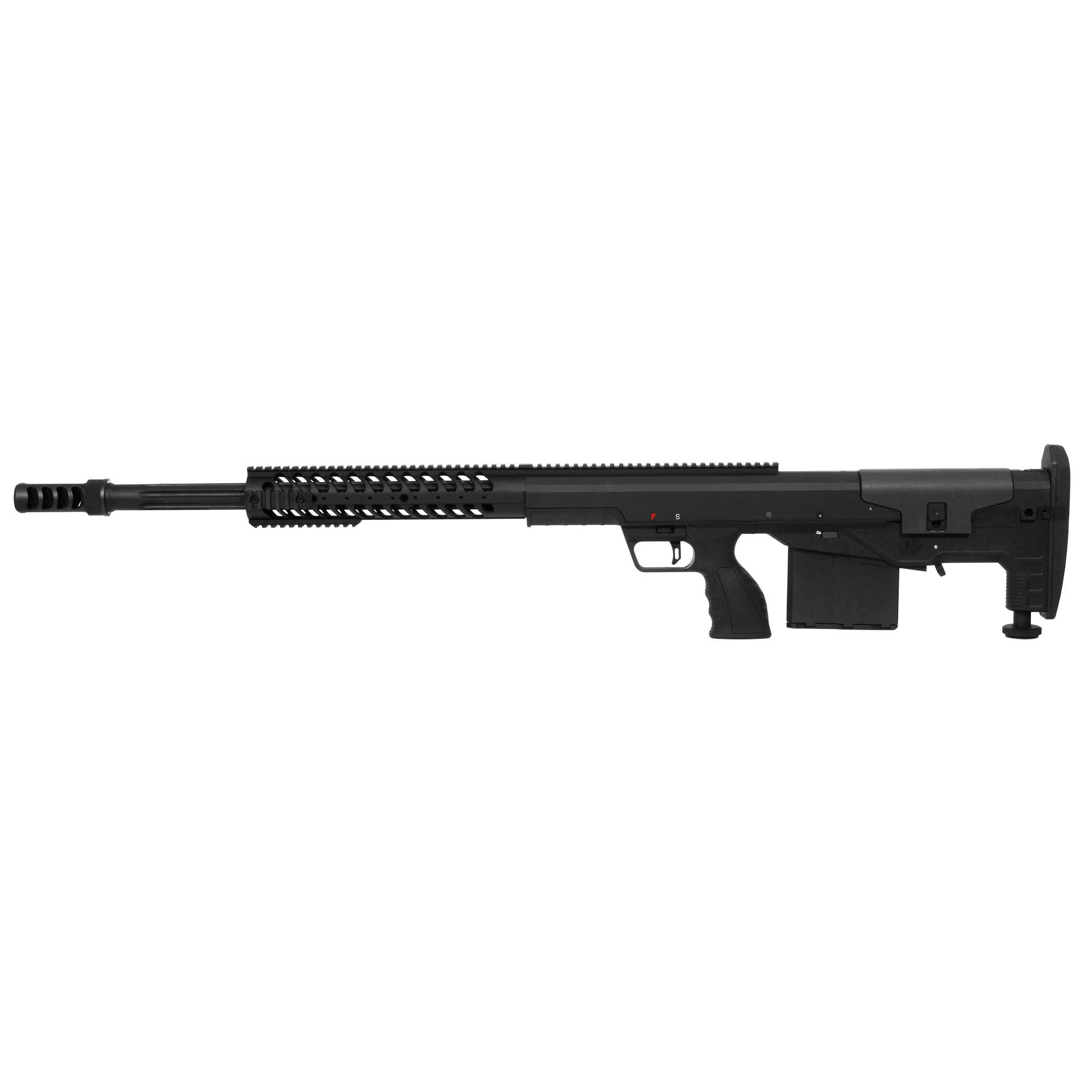 Desert Tech HTI 408 Cheytac 29in Black/Black with Monopod and Brake DT-HTI.BBB|DT-HTI.BBB