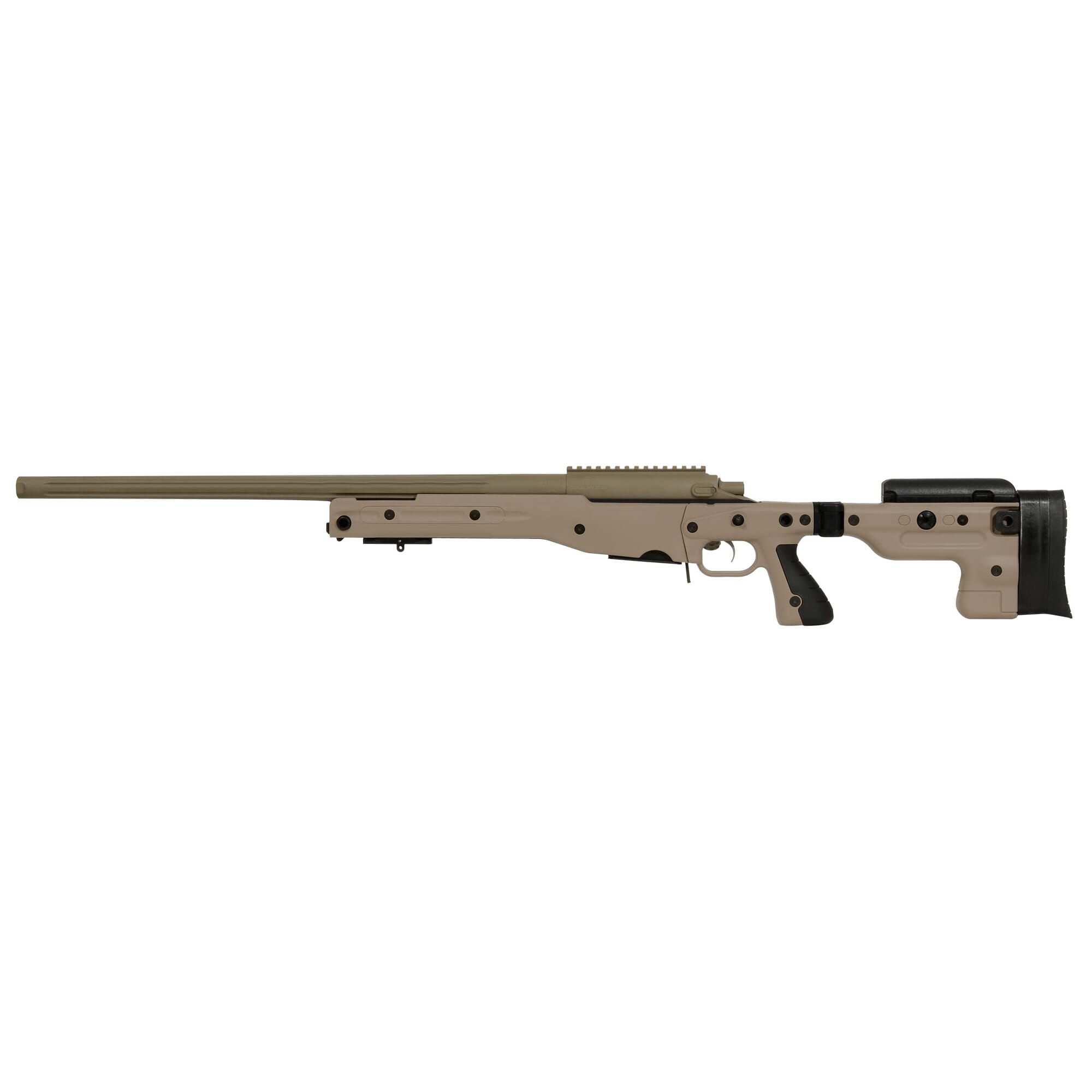 Surgeon Scalpel 308 Win-FDE AI Folding Stock-Jewel Trigger-24in Fluted-Threaded