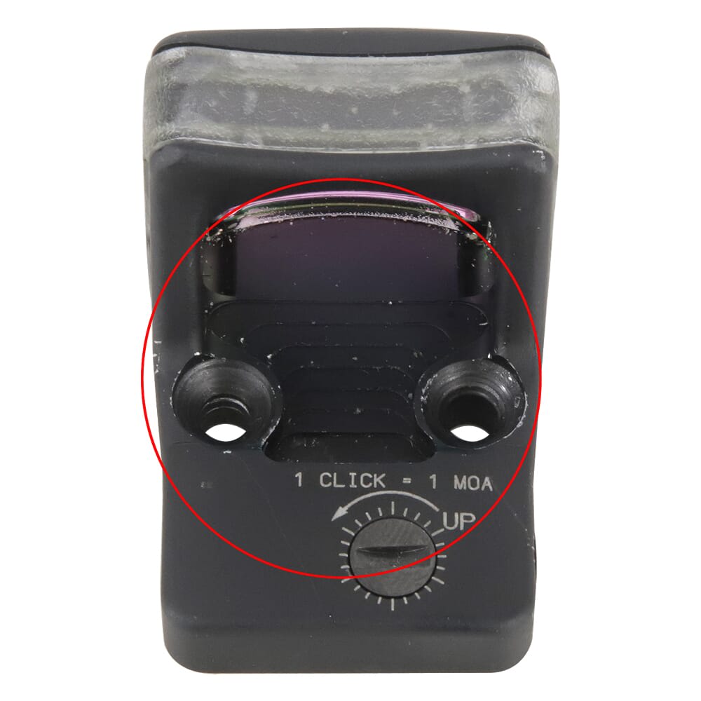 Trijicon USED RM04 RMR Dual Illuminated Sight 7 MOA Amber Dot Reflex Sight RM04-700021 - Excellent Cond, Few Minor Scratches on Metal UA2439