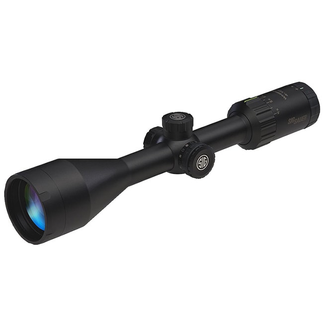 Sig Sauer Whiskey3 4-12x50 Illum Hellfire Quadplex Scope SOW34015