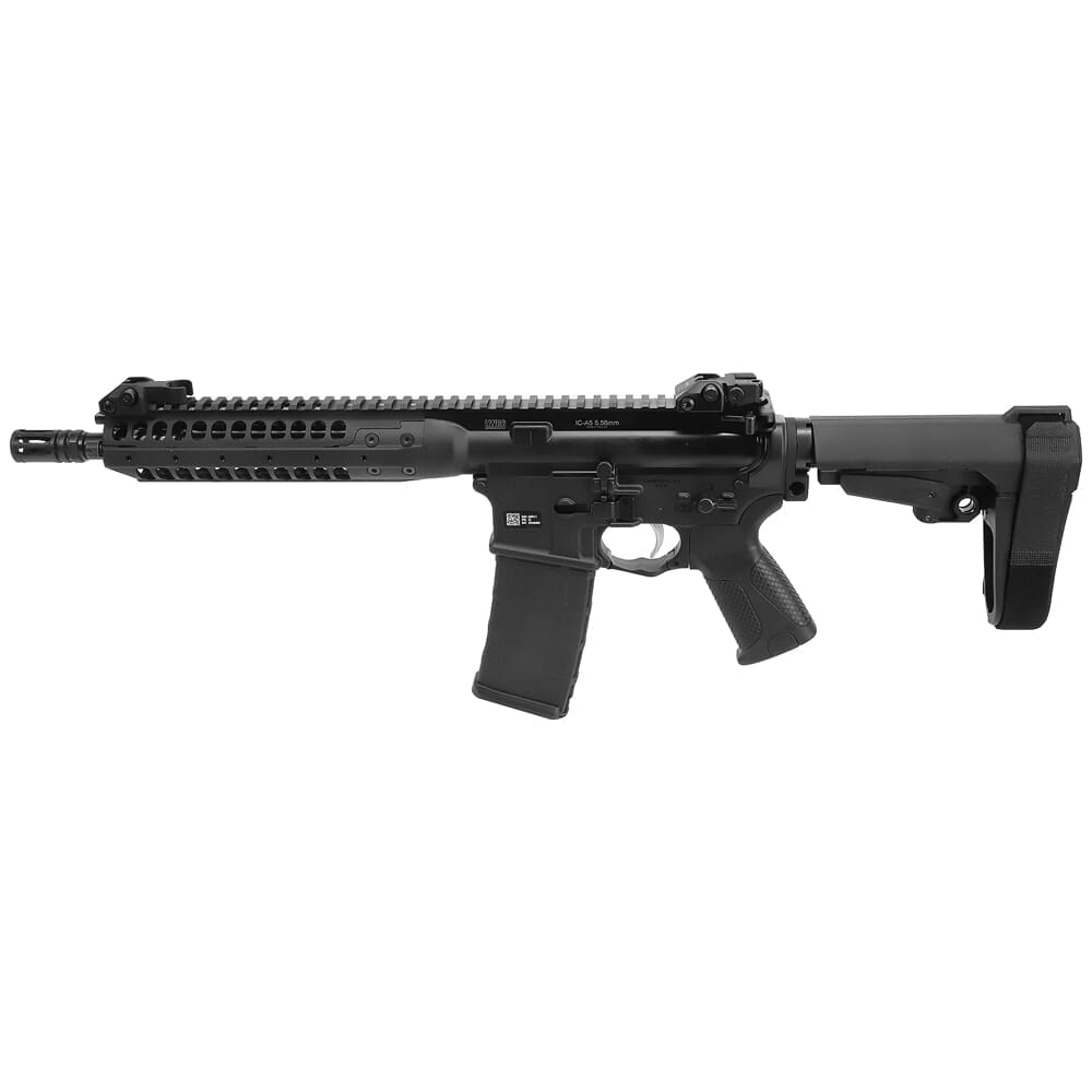 LWRC IC-A5 .300 Blackout 10.5" 1:7" 1/2x28 Bbl Black Pistol w/SBA3 Brace ICA5P3B10SBA3