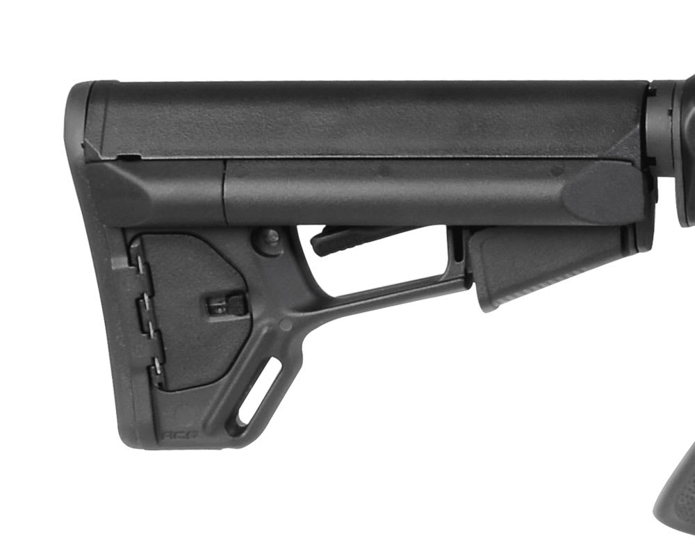Christensen Arms CA-10 black receiver, carbon wrap 308, 18 inch bbl, Magpul ACS Lite stock, one 20 r