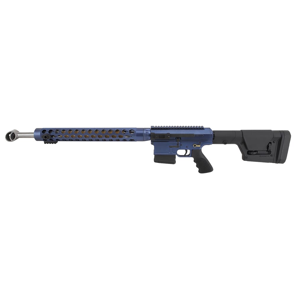 JP Enterprises Long Range Precision Rifle 22" Supermatch Bbl 1:8" Gun Candy Cobalt XL Port Position w/(1) 10rd P-Mag LRP07-19-1259 Order #19-1259