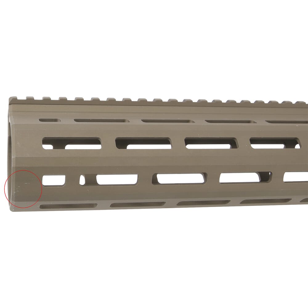 HK MR762 14.7" FDE M-LOK Handguard 51000225 Like New Demo, Minor Scratches UA2292