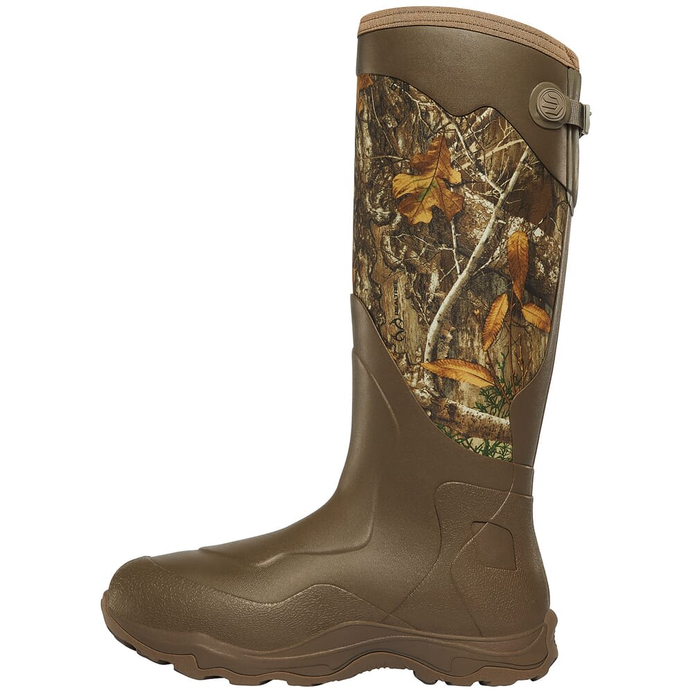 Lacrosse Alpha Agility 17" 1200g Realtree Edge Neoprene Boot Sz 15 339072-15