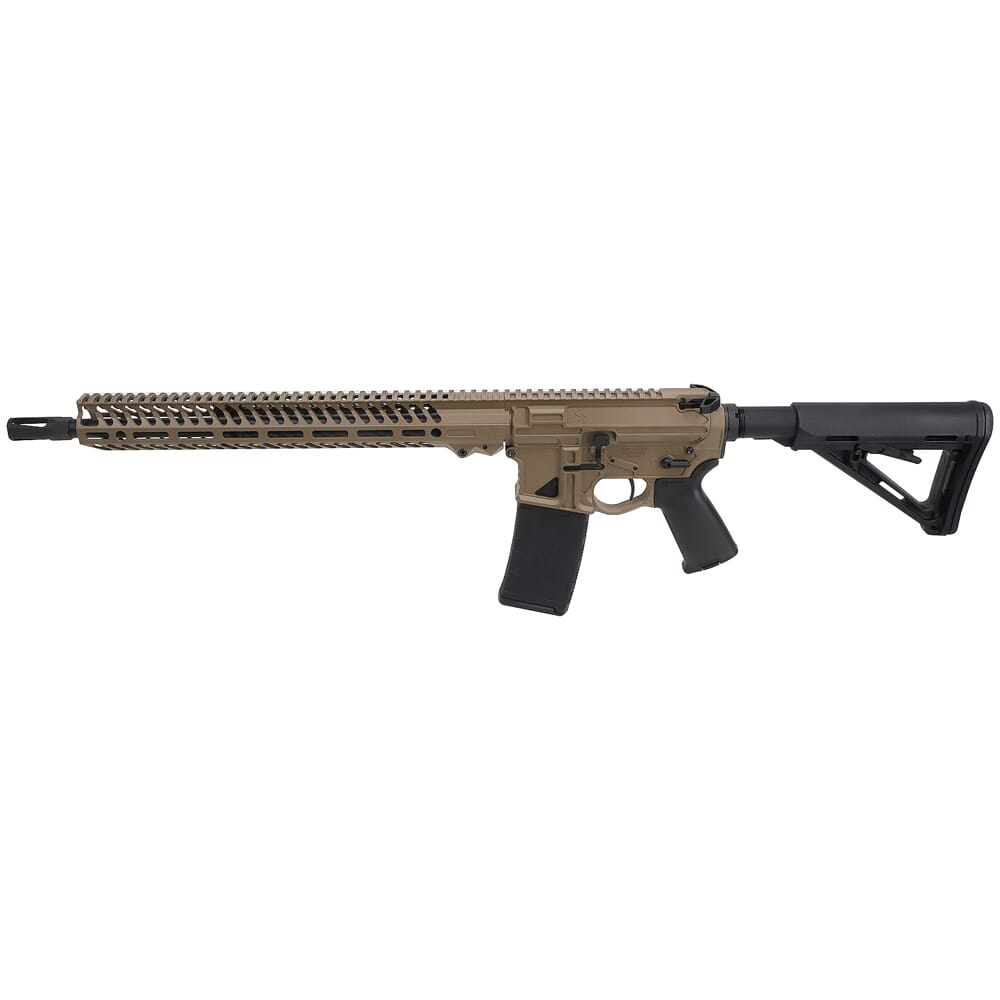 Seekins Precision NX15 .223 Wylde 16" 1:8" 1/2"x28 TPI Bbl FDE Rifle 0011300073-FDE