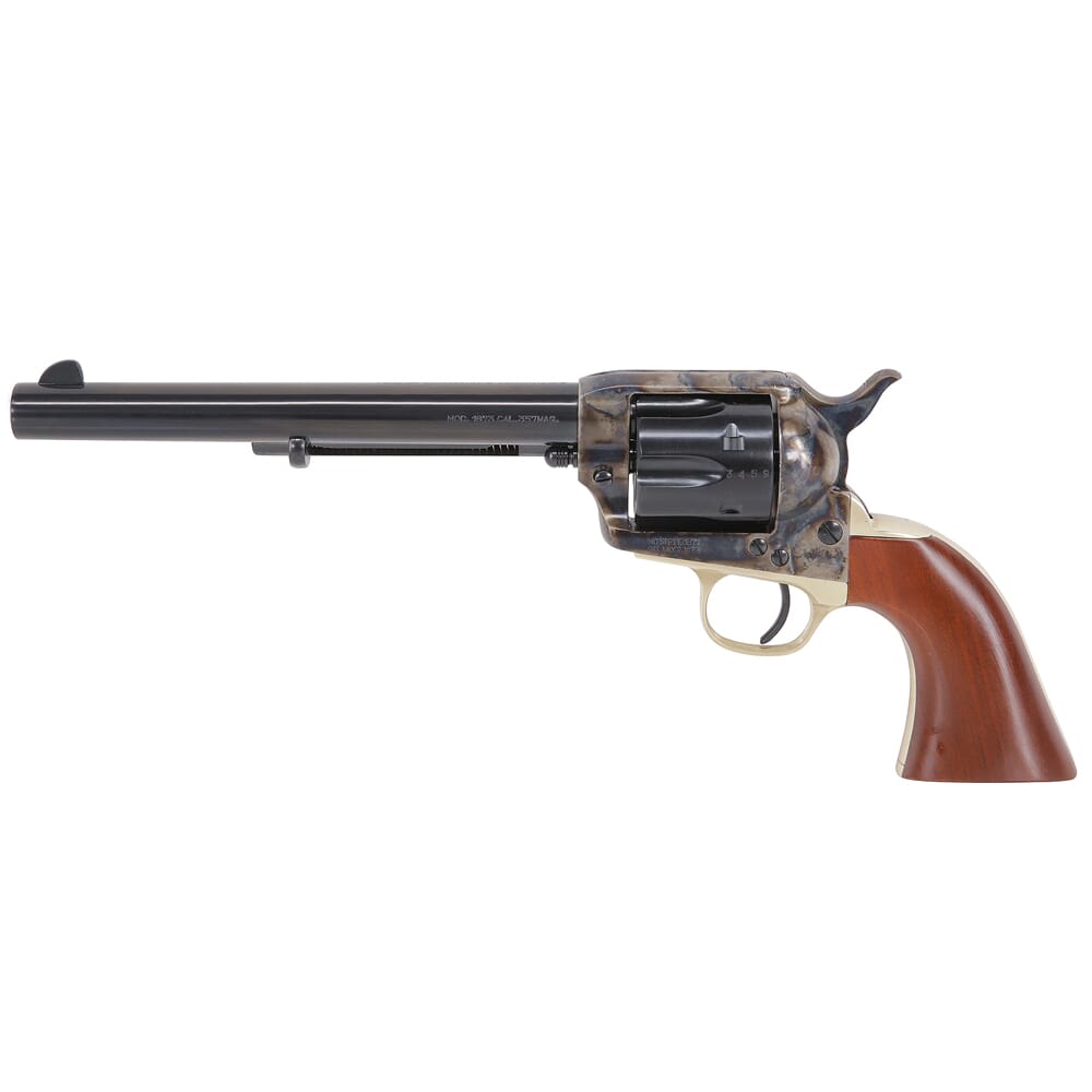 Uberti 1873 Cattleman II Brass .357 Mag 7.5" Bbl Ret Firing Pin C/H Frame Brass B/S & T/G 6rd Revolver 356250