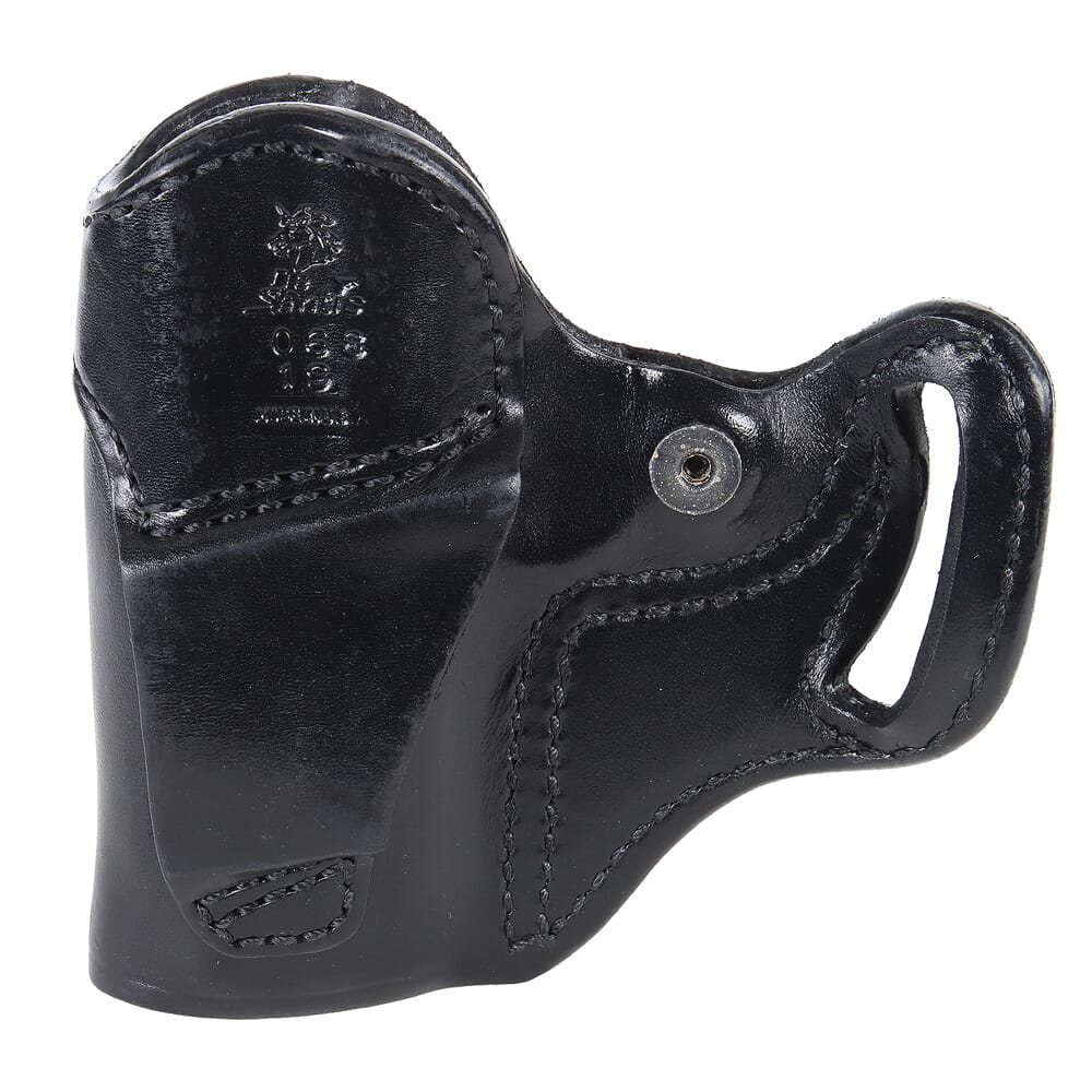 Kimber 1911 Ultra-Size 3" Cross Draw Black Leather Holster w/Kimber Logo by DeSantis 4000202