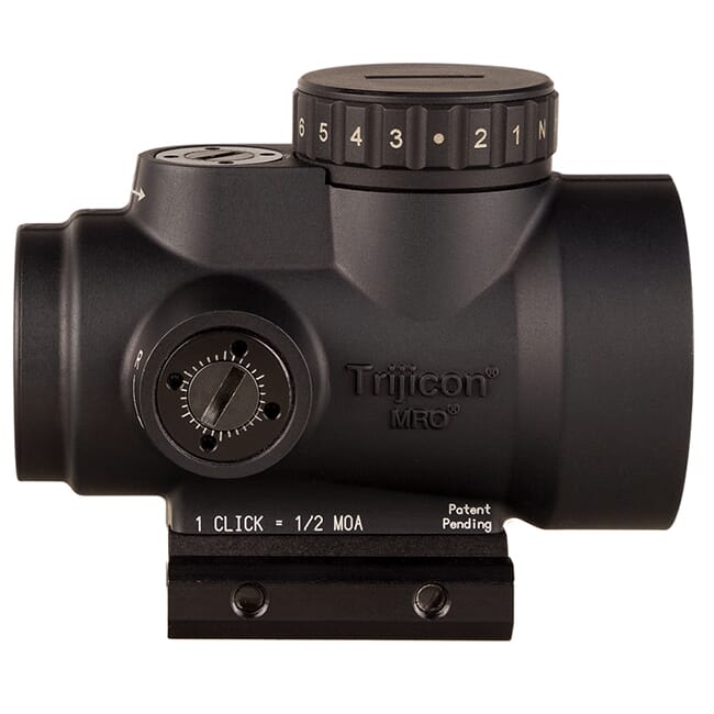 Trijicon 1x25 MRO HD 68 MOA Reticle w/ 2.0 MOA Dot Low Mount AC32067 MRO-C-2200051