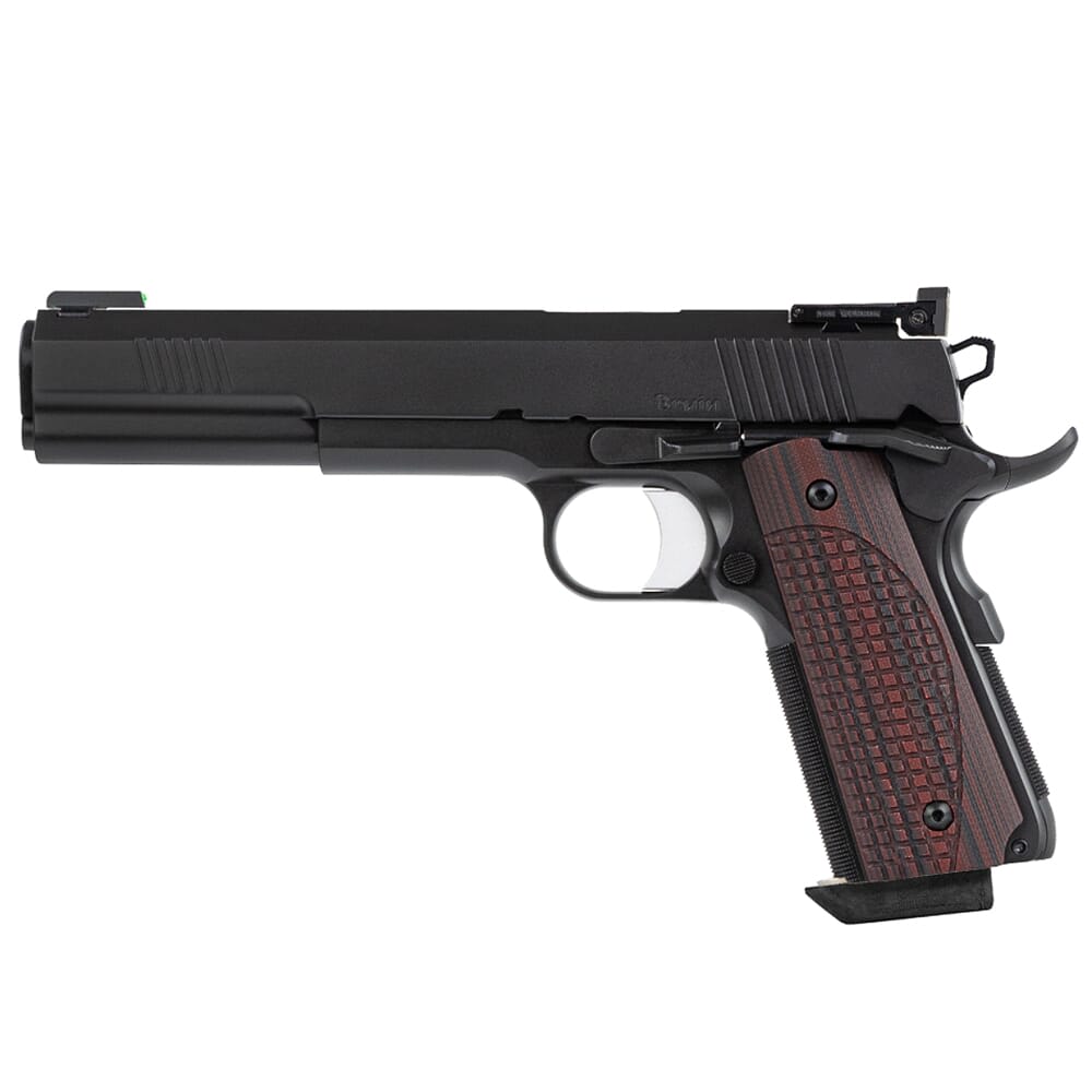 Dan Wesson Bruin 10mm Blk Duty Finish w/Front Fiber Optic Trit Night Sight/Adj Rear NIGHT SIGT, G10 Grips, 8rd Pistol 01840