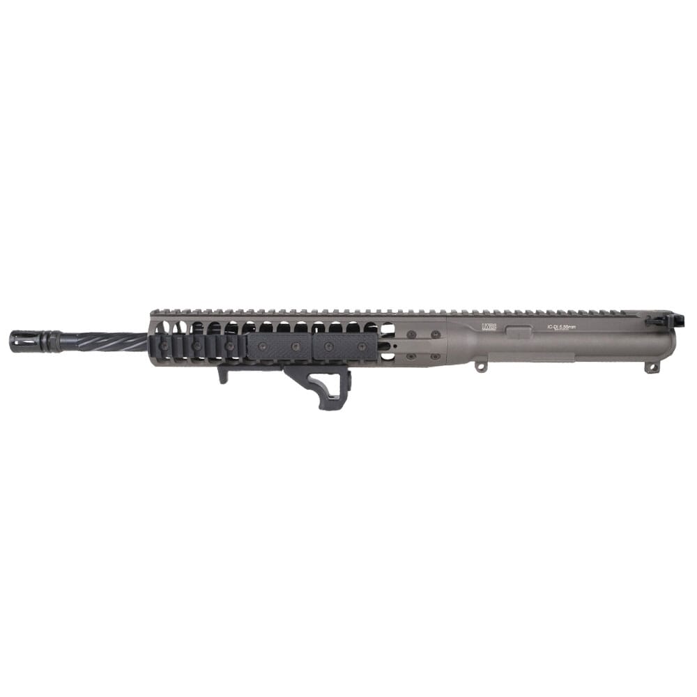 LWRC ICDI Direct Impingement 5.56mm NATO 16.1" 1:7" 1/2x28 Bbl Tungsten Grey Complete Upper Receiver ICDIU5TG16