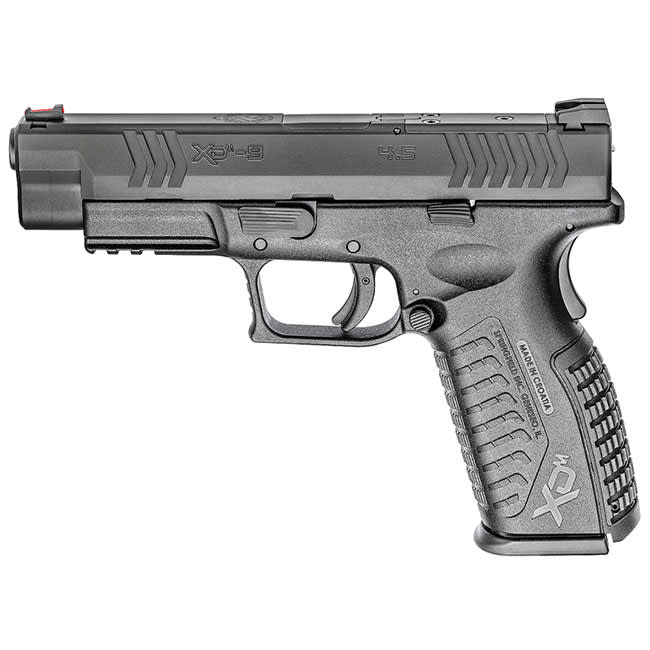 Springfield Armory 9mm 4.5" Black OSP 10 round with 3 Sight Bases and 2 magazines XDM9459BOSP