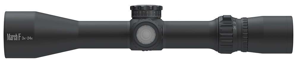 March F Tactical 3-24x42mm FMA-1 Reticle 1/4MOA Illuminated FFP Riflescope D24V42FIMA-FMA-1-800018