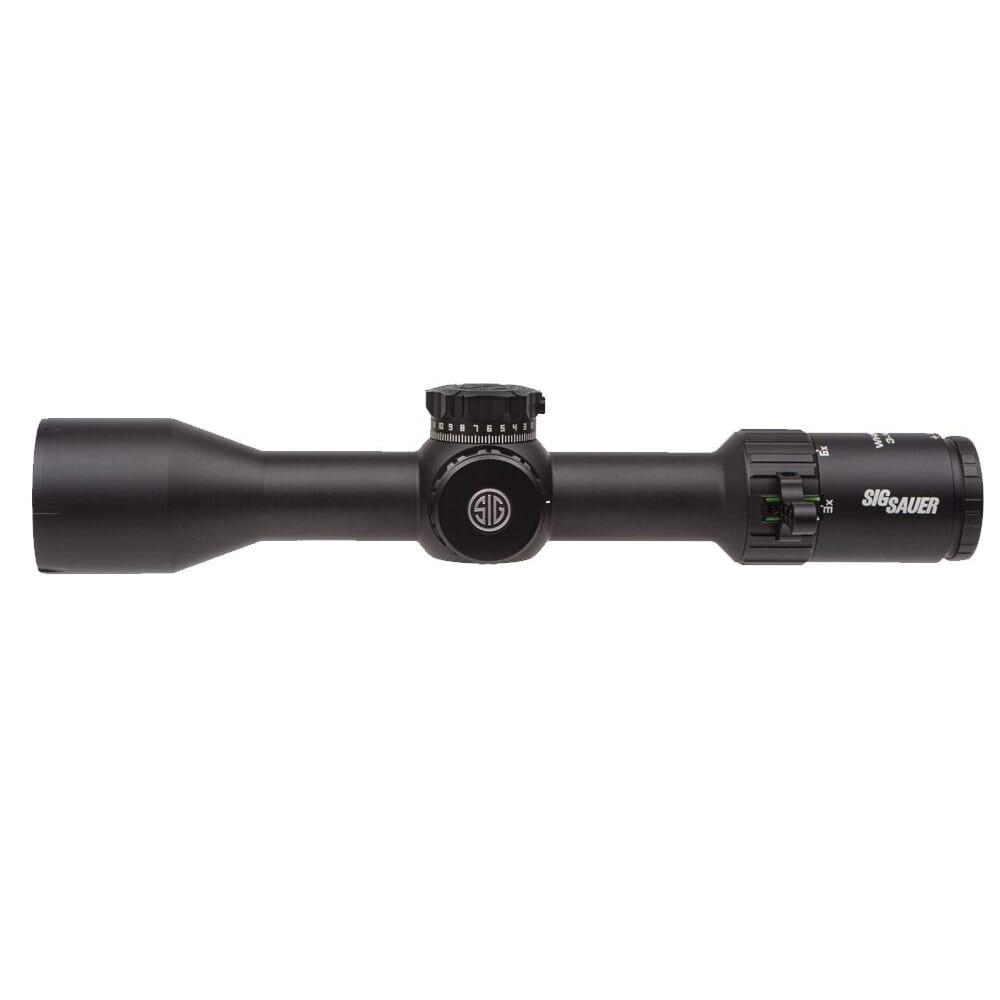 Sig Sauer WHISKEY6 3-18x44mm Quadplex Locking 1/4MOA SFP Riflescope SOW63114