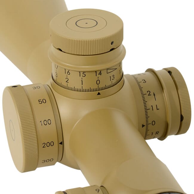 Schmidt Bender PMII 5-25x56 DT MTC LT Tremor3 FFP MRAD CCW RAL8000 Color 677-945-552-B2-A8