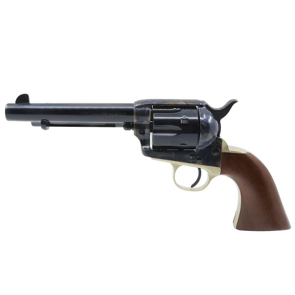 Uberti 1873 Cattleman II .45 Colt Case-Hardened w/Brass Backstrap/Trigger Guard and Retractable Firing Pin 5.5" Revolver 356410