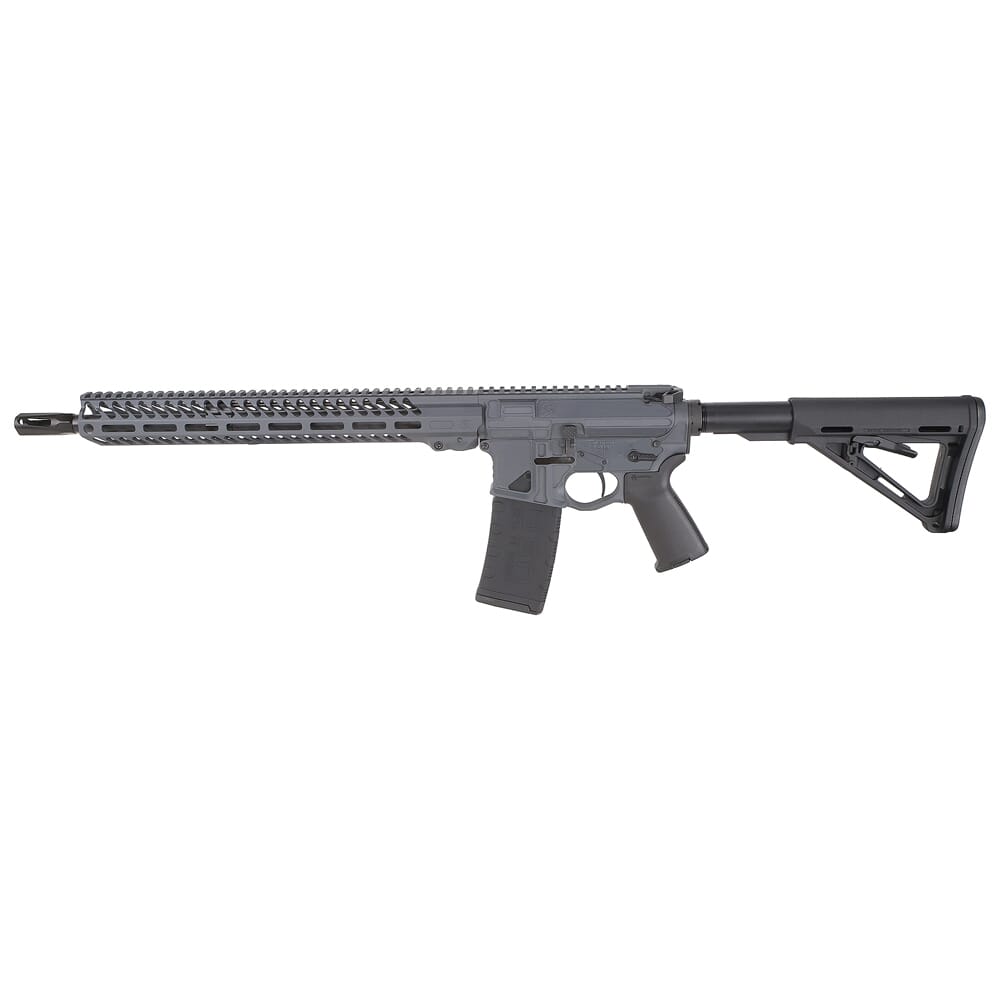 Seekins Precision NX15 .223 Wylde 16" 1:8" 1/2"x28 TPI Bbl Sniper Grey Rifle 0011300073-SGY