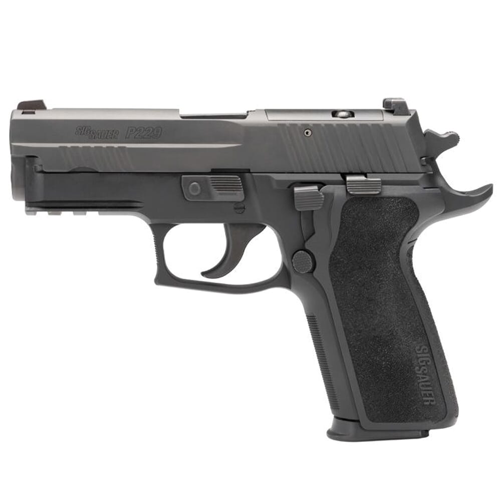 Sig Sauer P229 Elite Compact 9mm 3.9" Bbl Optics Ready Black DA/SA Pistol w/(2) 10rd Steel Mags, E2 Grip & SIGLITE 229R-9-BSE-R2