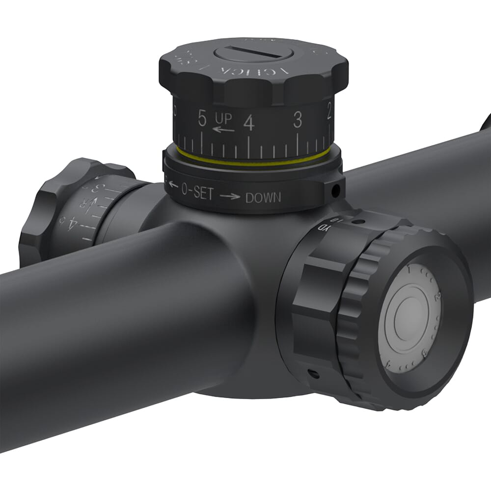 March Tactical 10-60x52mm SFP MTR-5 Reticle 1/8MOA 6Level Illum Riflescope w/Middle Wheel D60V52TI-MTR-5