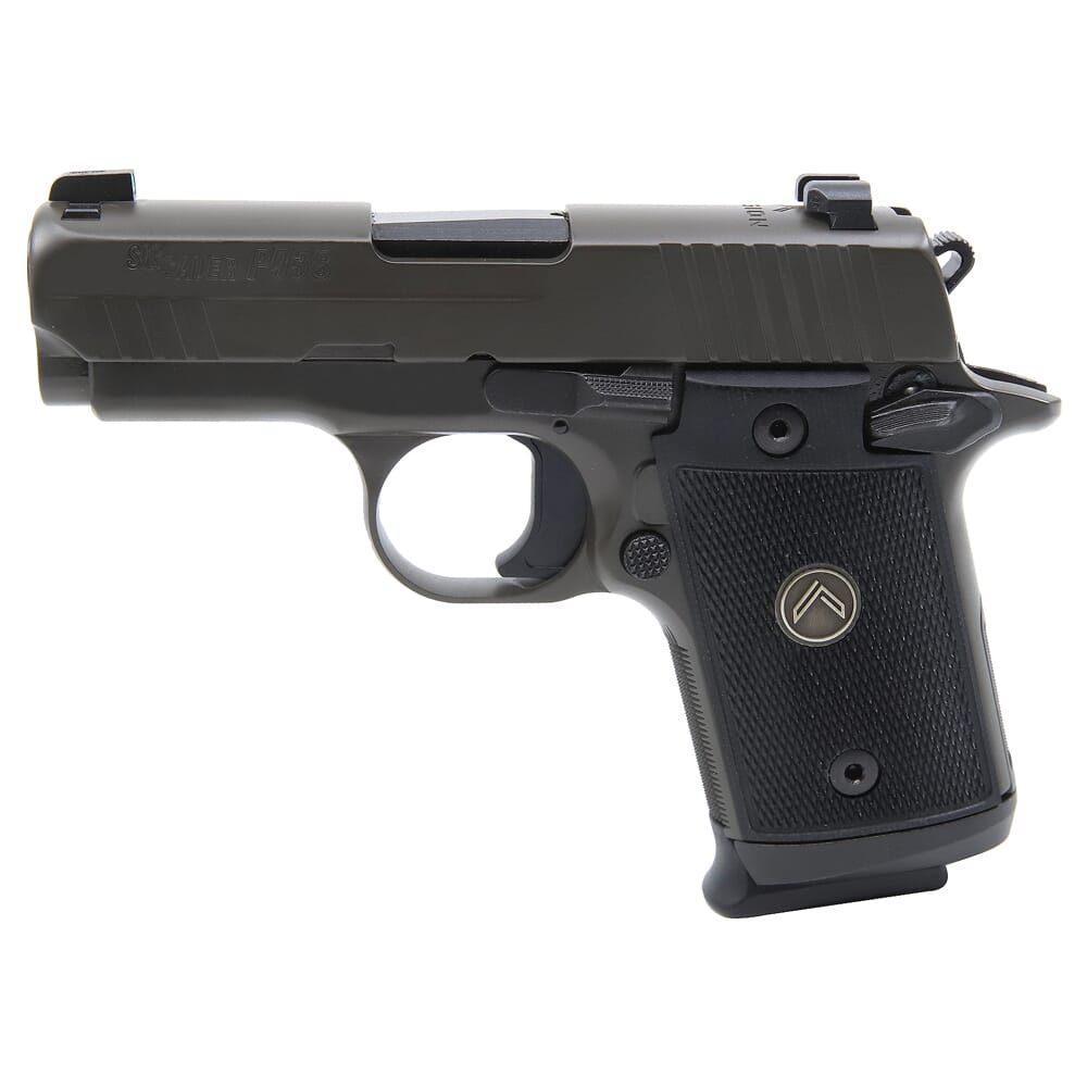 Sig Sauer P938 Legion 9mm 3" MA Compliant Gray Pistol w/X-RAY3, Ambi Safety, SAS, and (3)7rd Steel Mags 938M-9-LEGION