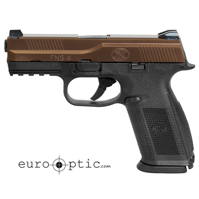 FNS-9 NMS 9mm 4" BLK/Bronze 17rd - 66-100011-FN