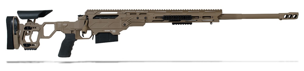 Cadex CDX33 Patriot Tac .338 Lapua, 27" Tan Rifle CDX33-TAC-338-27-TAN-30MOA