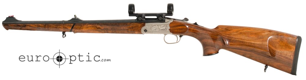 Merkel K3 Stutzen 7x57 Single Shot Fullstock Rifle w/ 1" Rings 76K133K.757R