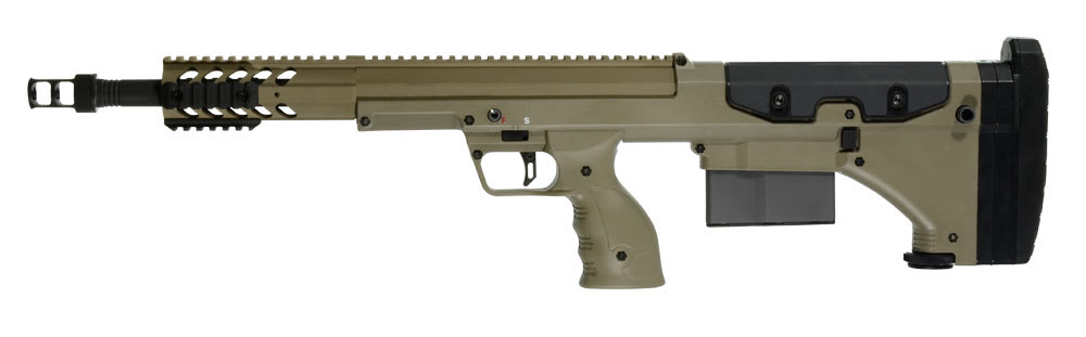 Desert Tech SRS A1 Covert .338 Lapua FDE Rifle
