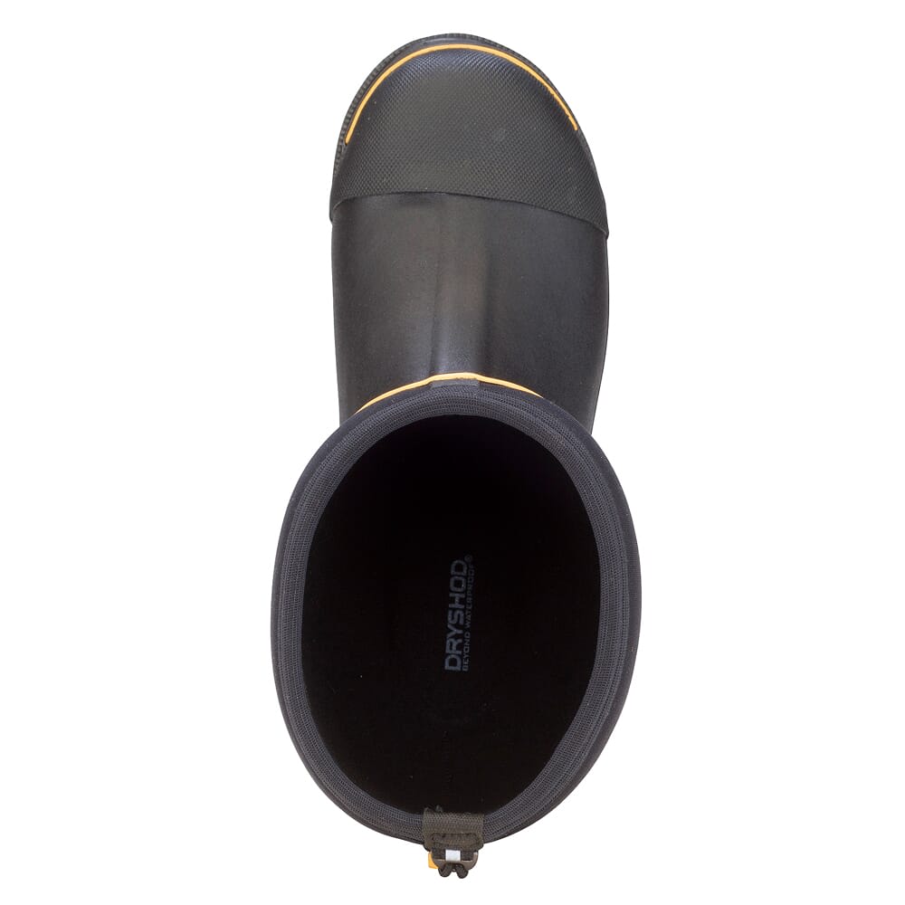 Dryshod Steel-Toe Max Hi Black/Yellow Size 16 Boots STM-UH-BK-M16