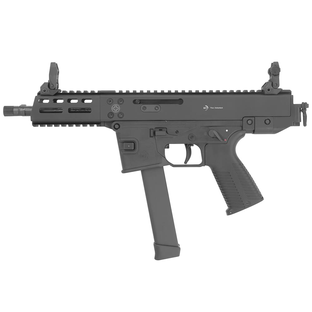 B&T GHM9 Gen2 9mm Pistol w/Brace Tailhook Brace Glock Magazines BT-450002-2-G