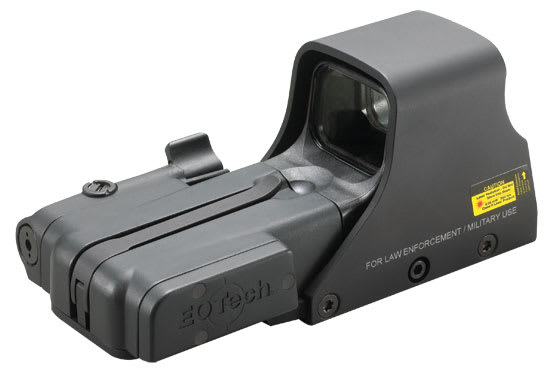 EOTech 512.LBC Holographic Sight AA battery; reticle pattern with 65 MOA ring and 1 MOA dot with LBC 512.LBC