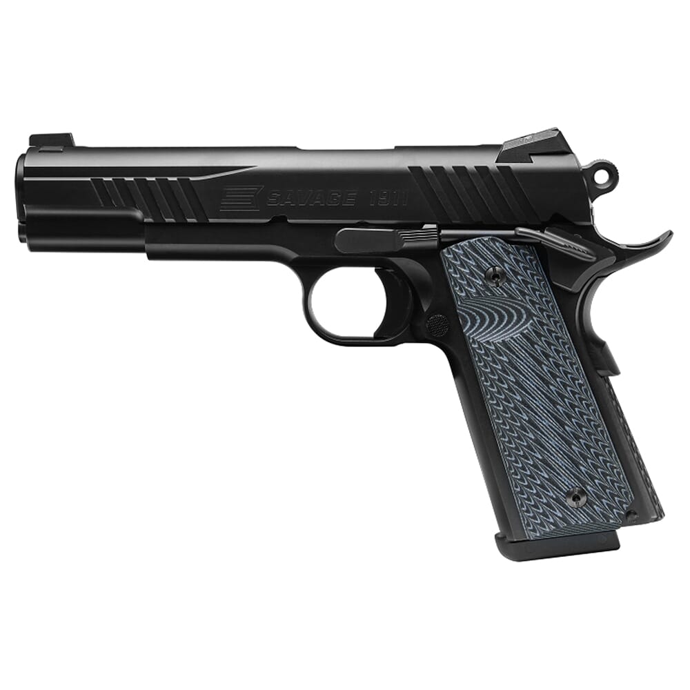 Savage Arms 1911 Gov't Style .45 ACP 5" 1:16 Bbl Black Nitride Semi-Auto Pistol 67200