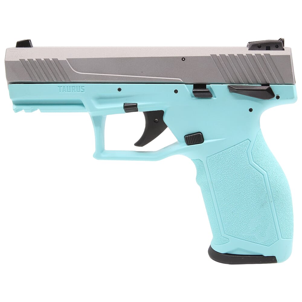 Taurus TaurusTX .22 22LR 4" Cyan/Satin Pistol w/(2)10rd Mags 1-TX2214NC-10