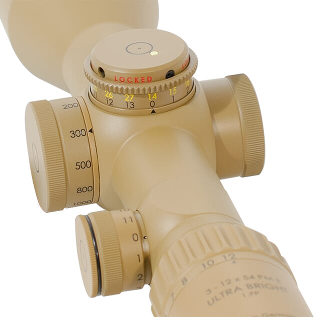 Schmidt Bender 3-12x54 PMII Scope P4LF 670-945-972-G9-E9