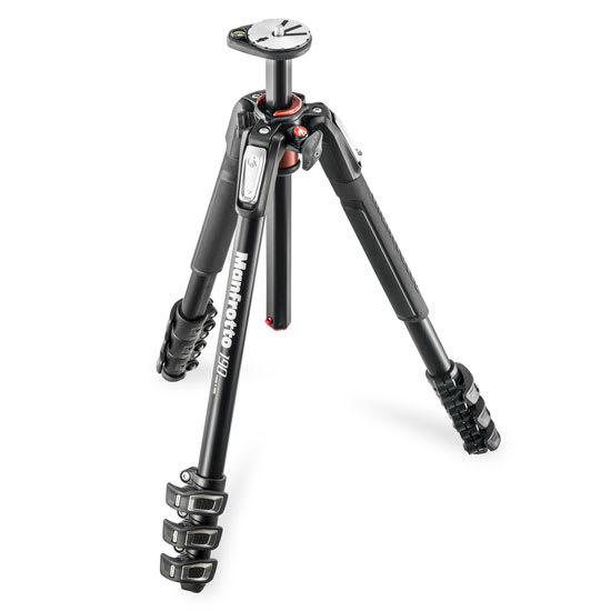 Manfrotto 190 Aluminum 4-Section Tripod