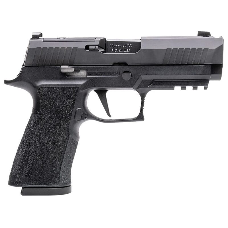 Sig Sauer P320 XTEN Carry Comp 10mm Auto 3.8" Bbl Optics Ready Pistol w/(2) 15rd Mags, XRAY3 & Compensator 320XCA-10-COMP