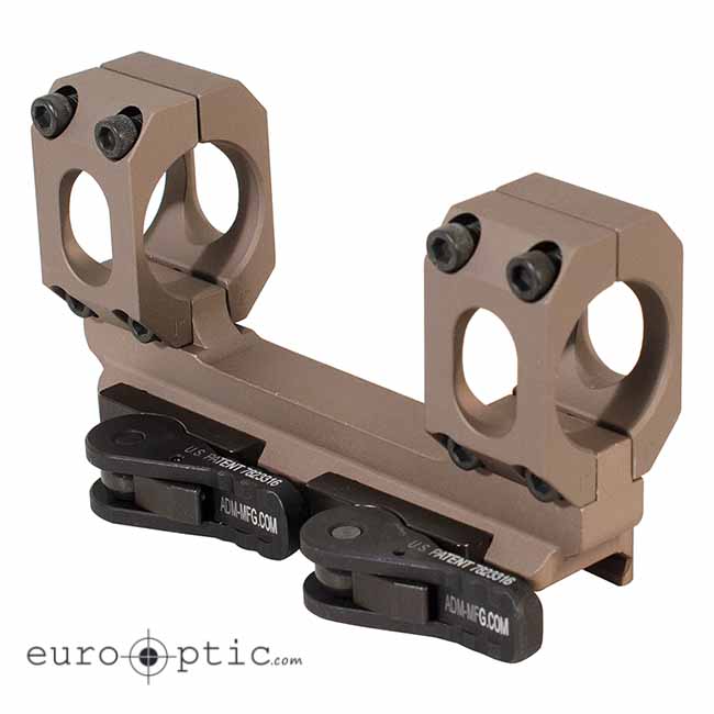 ADM AD-RECON-S 40 MOA 1" STD Lever FDE Scope Mount