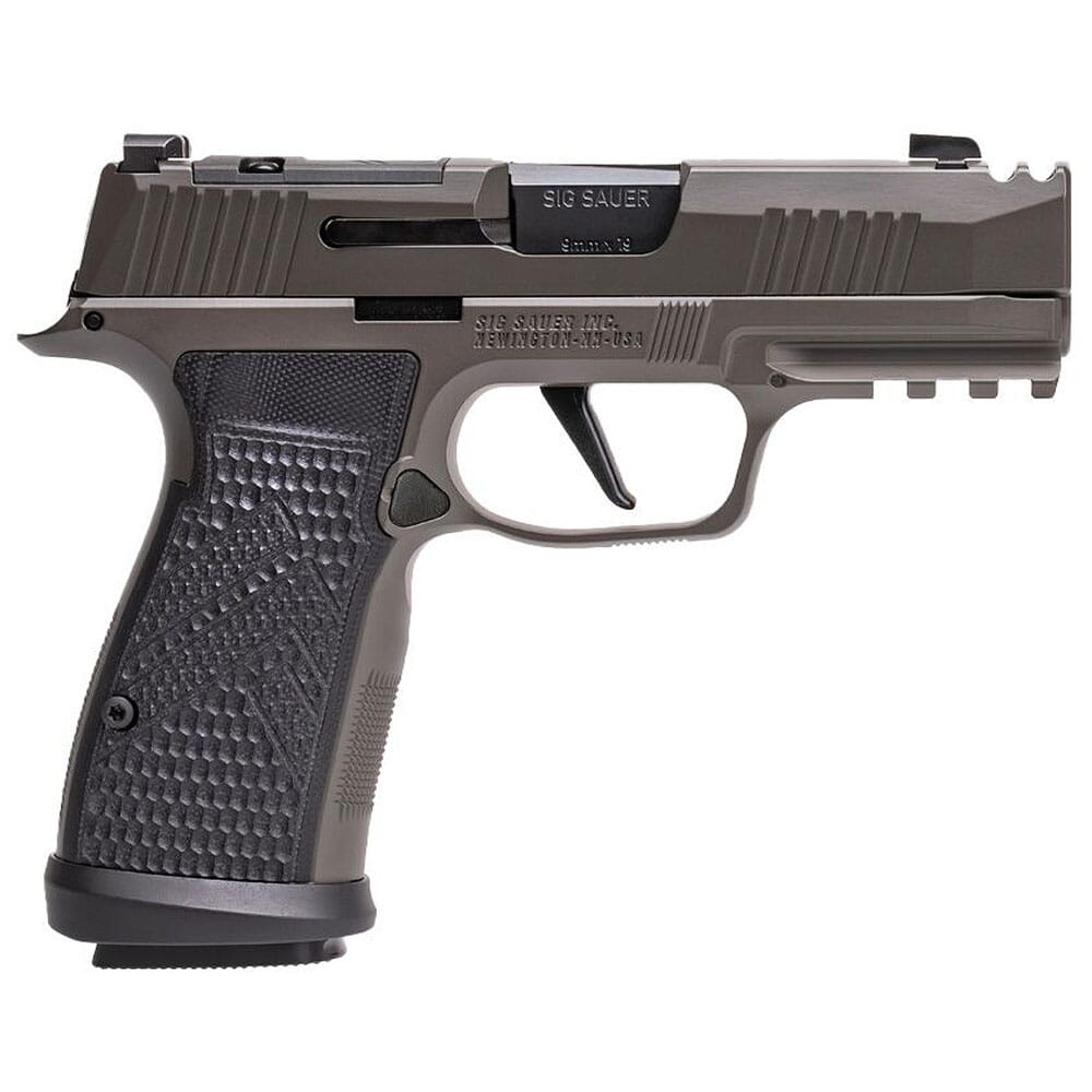 Sig Sauer P365 AXG 9mm 3.1" Bbl Optics Ready Legion Gray Pistol w/(3) 10rd Steel Mags & XRAY3 365AXGCA-9-LEGION-10