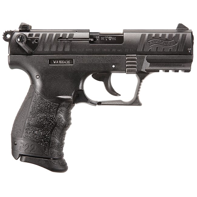 Walther P22Q .22lr Black 10 round Pistol 5120700