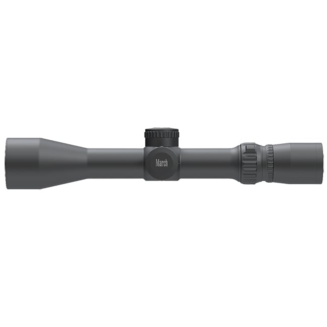 March Compact Tactical 2.5-25x42mm MTR-RTM Reticle 1/4MOA Riflescope D25V42TM-MTR-RTM