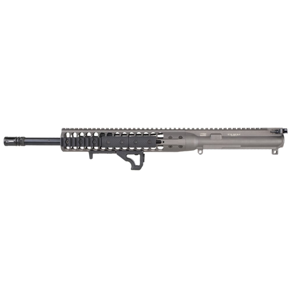 LWRC ICDI Direct Impingement .300 Blackout 16.1" 1:7" 5/8x24 Bbl Tungsten Grey Complete Upper Receiver ICDIU3TG16