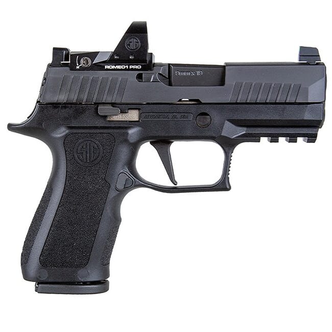 Sig Sauer P320, 9mm, 3.6in, X-Series, Blk, Striker, X-Ray 3 Supp Sights, (2) 15rd Mag, ROMEO1pro, Rail 320XC-9-BXR3-RXP